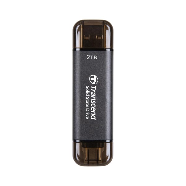 Transcend 310C 2TB USB C Portable SSD (Black)