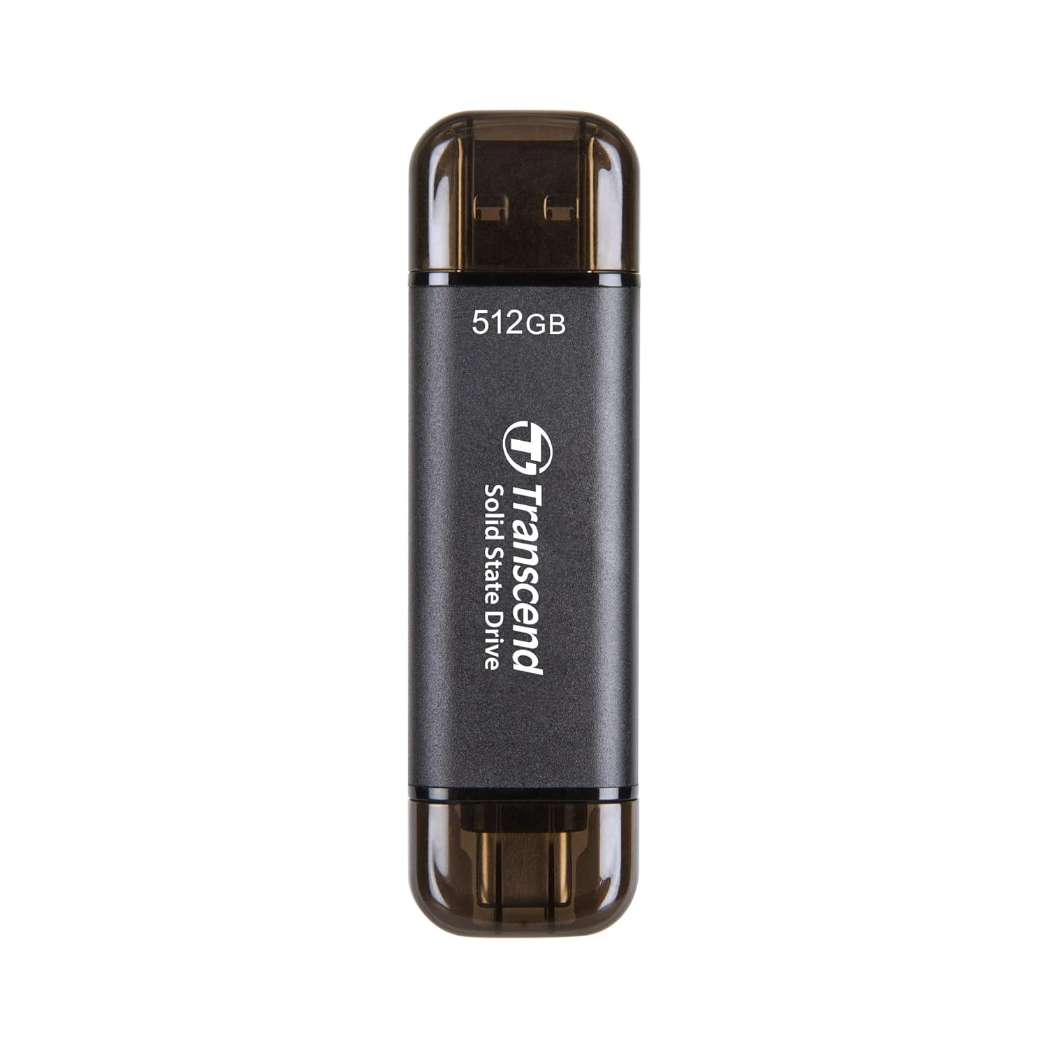 Transcend 310C 512GB USB C Portable SSD (Black)