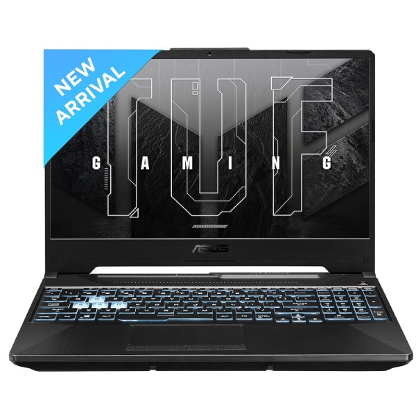 ASUS TUF Gaming F15 - Gaming Laptop, Intel Core i5-11260H 11th Gen, 15.6-inch (39.62 cm) FHD 144Hz, (8GB/512GB SSD/4GB NVIDIA RTX 2050/Win 11/ RGB Backlit/Black/2.30 kg),FX506HF-HN075W
