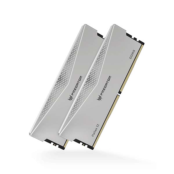 Acer Predator Pallas II 64GB (32GBx2) DDR5 6000MHz CL30 RAM (Silver)