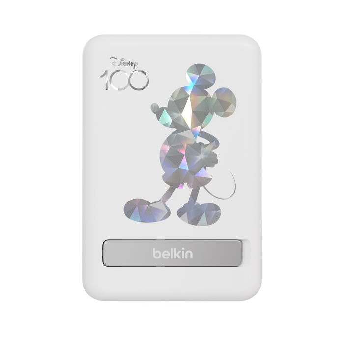 Belkin BoostCharge D100 Mickey Magnetic Wireless Power Bank 5000 mAh + Stand (Disney Collection)