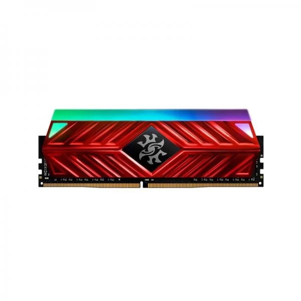 Adata XPG Spectrix D41 RGB 16GB (16GBX1) DDR4 3200MHz Ram (Red)