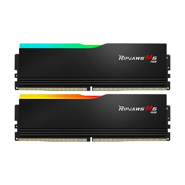 G.Skill Ripjaws M5 RGB 32GB (16GBx2) DDR5 6000MHz CL32 Desktop RAM (Matte Black)