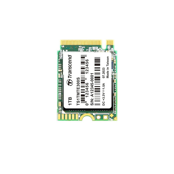 Transcend 1TB M.2 2230 NVMe PCIe Gen3 x4 Internal SSD, Solid State Drive, 3D NAND Flash TLC, (Read/Write - up to 2,900/2,650 MB/s) 5 Yrs. Warranty