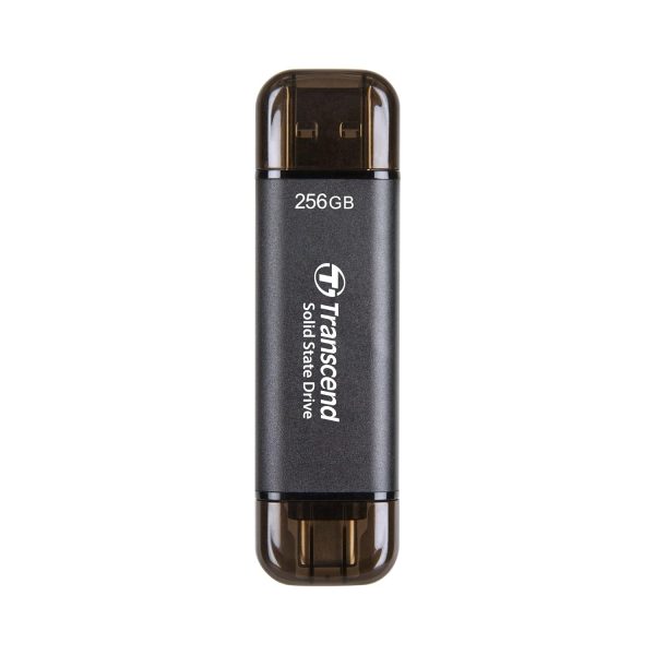 Transcend 256GB ESD310 USB 3.2 Gen 2 Portable SSD (Black)