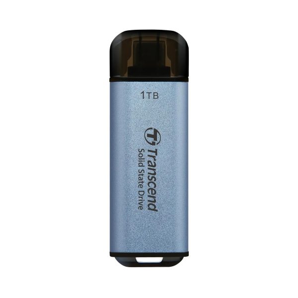 Transcend 300C 1TB USB C Portable External SSD (Blue)