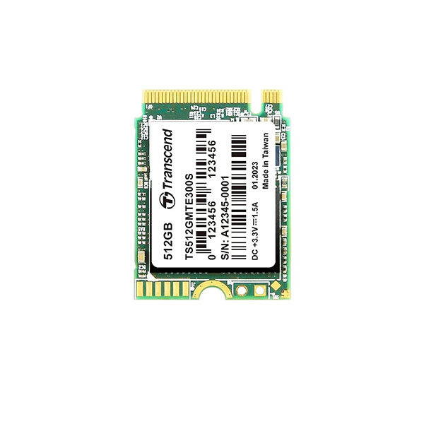 Transcend 512GB | PCIe M.2 SSD 300S | M.2 2230 | NVMe PCIe Gen3 x4 | 3D NAND Flash | up to 2,000/1,100 MB/s | 5 Yrs. Warranty
