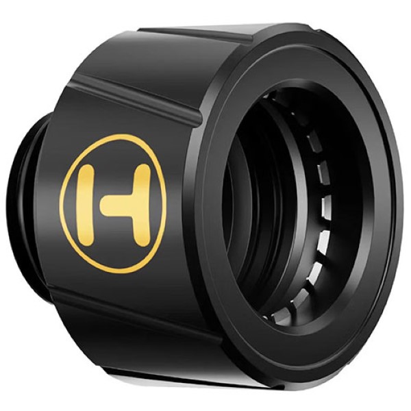 HYTE Push Connects Fittings Black 6 Pack
