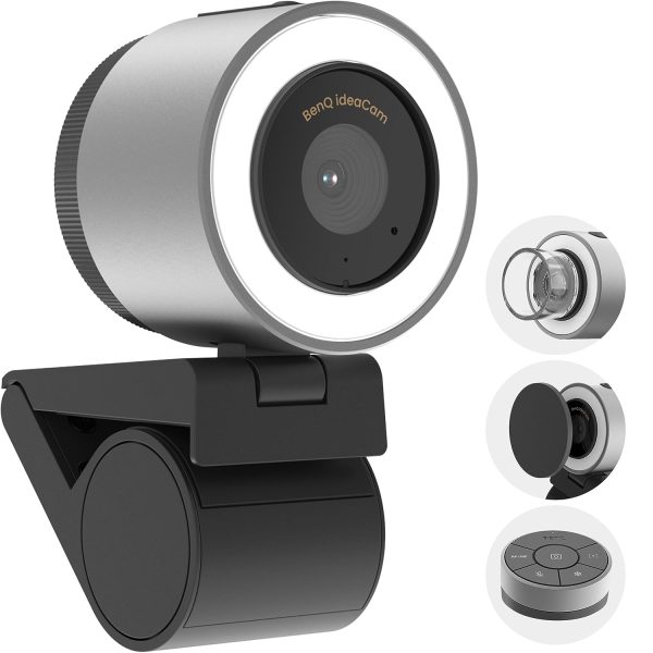 BenQ Ideacam S1 Pro with Noise Canceling Microphone Webcam (Grey)