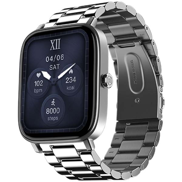 Noise ColorFit Pulse 2 Pro Elite Smart Watch (Elite Silver)