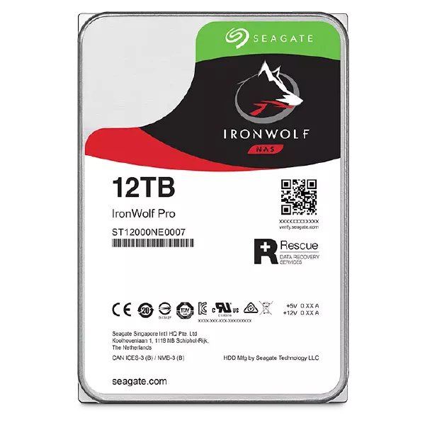 Buy Seagate IronWolf Pro 12TB 3.5 inch SATA NAS Hard Drive at Best