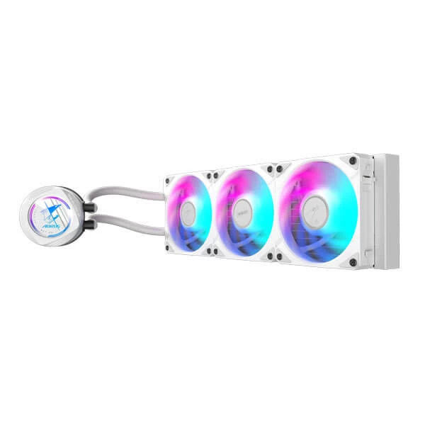 Gigabyte Aorus Waterforce II 360 ICE ARGB 360mm CPU Liquid Cooler (White)