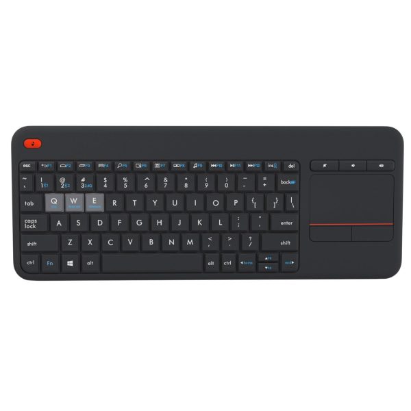 Coconut Bravo 3 Wireless Keyboard with Touchpad (Black)