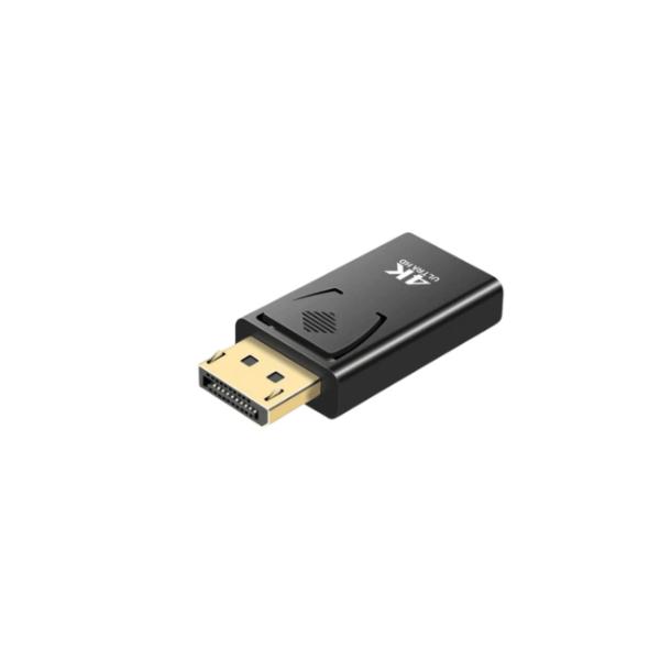 Coconut DP TO HDMI 4K CONNECTOR Seamless 4K Brilliance: Elevate Your Viewing Experience with our DP to HDTV Adapter – Gold Plated, Compact Design, True 4K Resolution