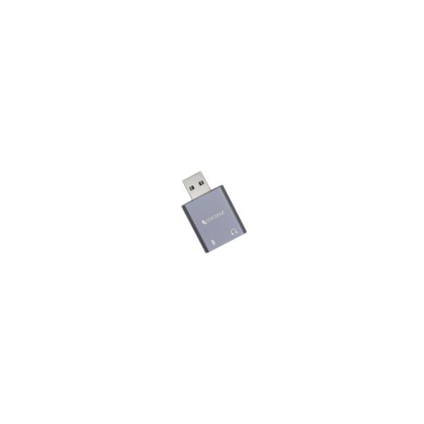 Coconut USC02 USB External Sound Card, Aluminum Body