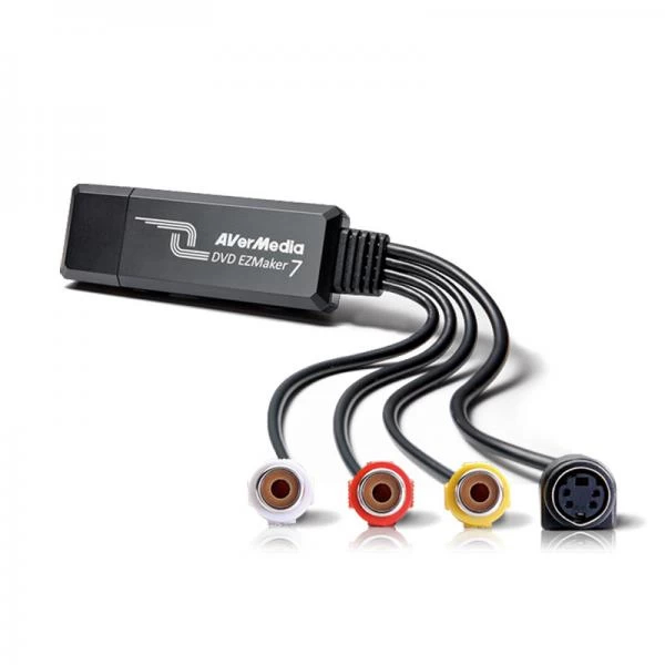 AVerMedia EZMaker USB SDK (C039P) - SD Capture (S-Video/Composite) USB Dongle, with complete SDK for the creation of applications