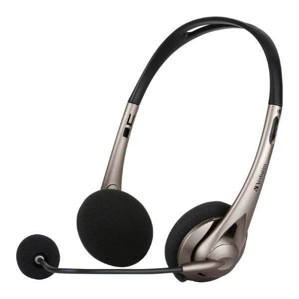Verbatim USB Headset with Boom Mic