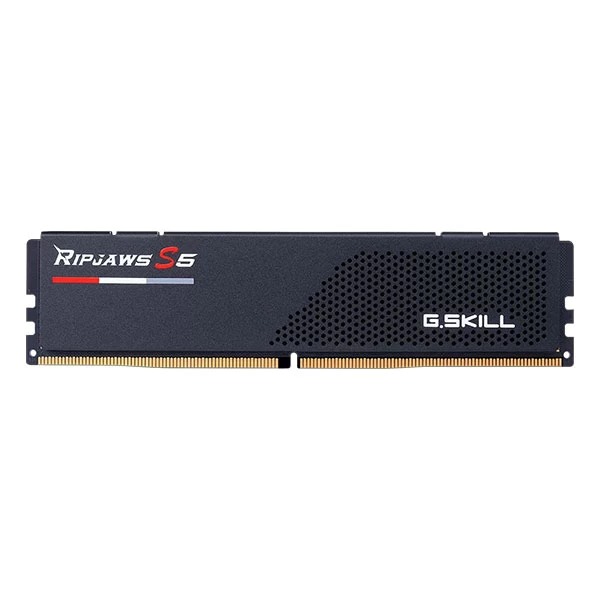 G.Skill Ripjaws S5 32GB (32GBx1) DDR5 6000MHz CL32 Desktop Ram (Matte Black)