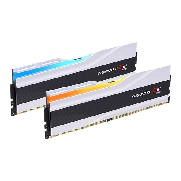 G.Skill Trident Z5 RGB 32GB (16GBx2) DDR5 7200MHz CL34 Desktop RAM (White)