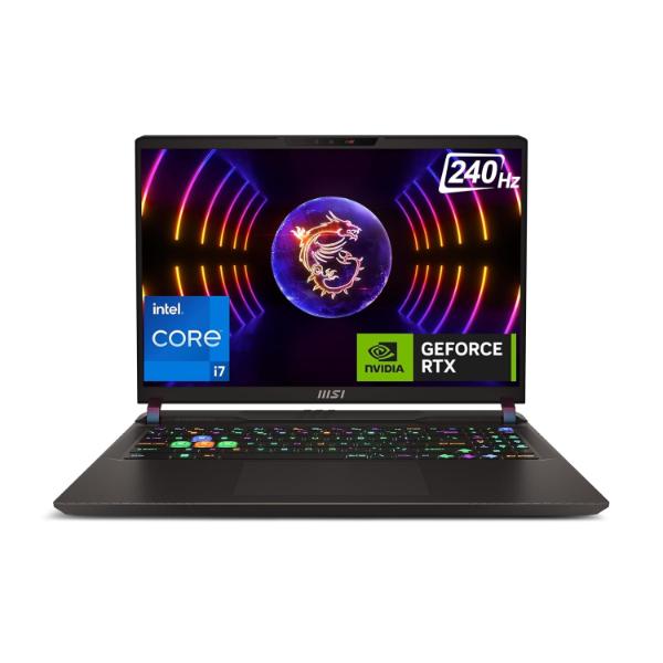 MSI Vector GP68HX, Intel 13th Gen i7-13700HX, 41CM QHD+ 240Hz Gaming Laptop (16GB/1TB NVMe SSD/Windows 11 Home/NVIDIA GeForce RTX 4070, GDDR6 8GB/Cosmos Grey/2.67Kg), 13VG-214IN