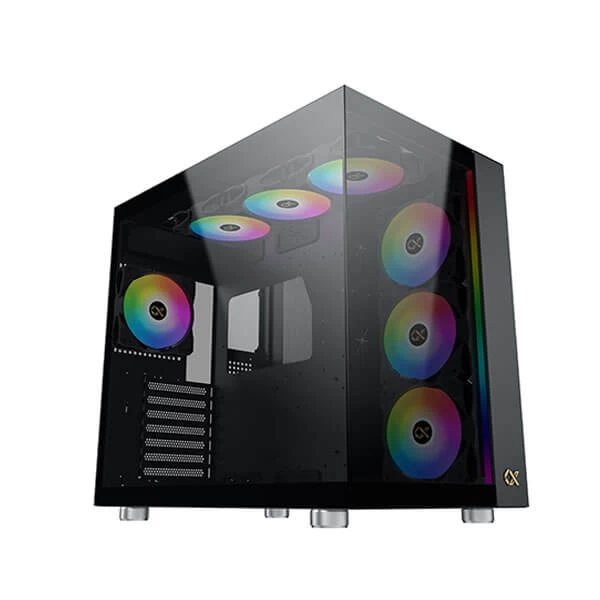 Xigmatek Aqua Ultra ARGB (E-ATX) Mid Tower Cabinet (Black)