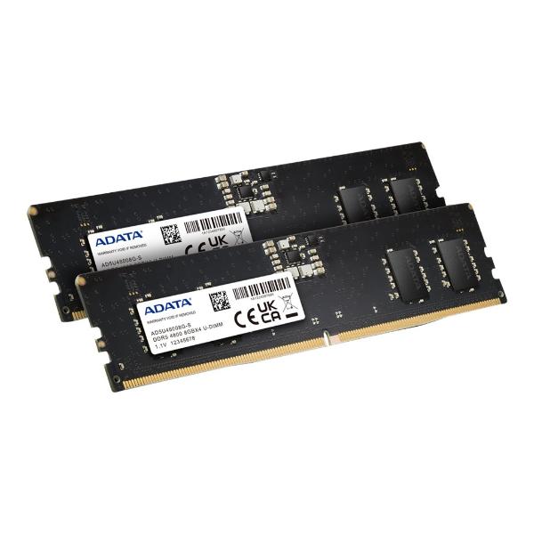 ADATA Premier 16GB (2 X 8GB) DDR5 4800MHz CL40 U-DIMM RAM