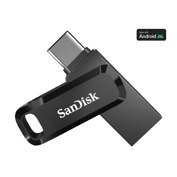 SanDisk Ultra Dual Drive Go SDDDC3-128G-I35 128GB USB 3.0 Type C Pendrive for Mobile (Black)