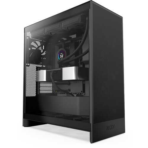 NZXT H7 Flow (2024) ATX Mid Tower Airflow Cabinet (Black)