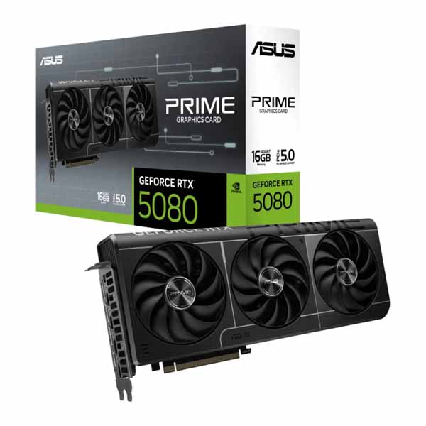 Asus Prime RTX 5080 16Gb GDDR7 Graphics Card