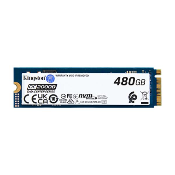 KINGSTON SEDC2000BM8/480G DC2000B 480GB PCIe 4.0 NVMe M.2 Solid State Drive