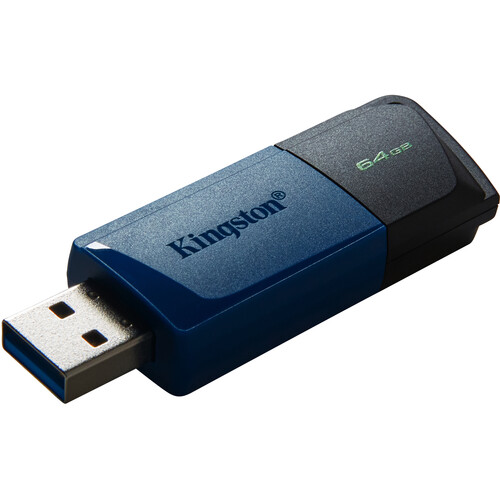 Kingston 64GB DataTraveler Exodia M USB Flash Drive (Blue)
