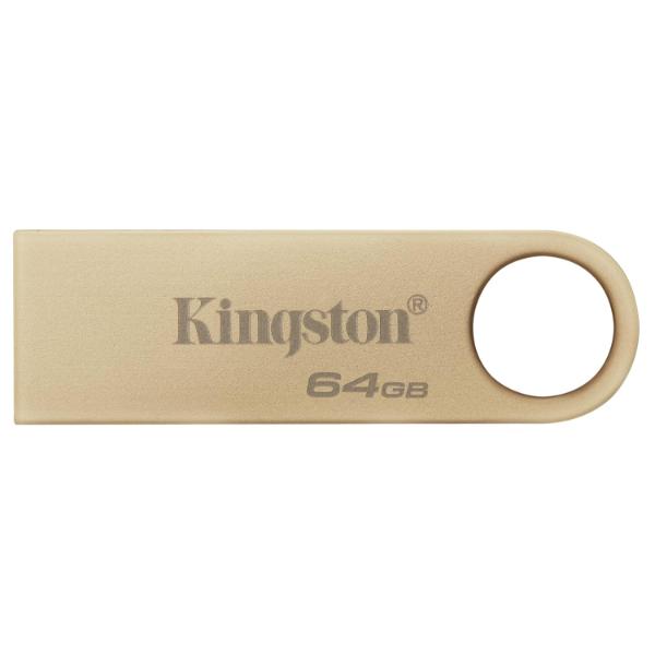 Kingston DataTraveler SE9 G3 64B USB Flash Drive | USB 3.2 Gen 1 Speed | Up to 220MB/s | Premium Metal Casing | DTSE9G3/64GB