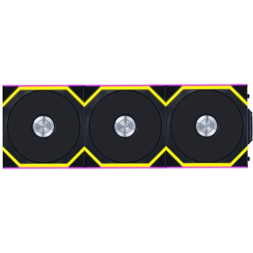 Lian Li UNI FAN SL Wireless 120mm ARGB Case Fan 3-Pack (Black)