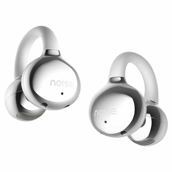 Noise Air Clips Wireless Open TWS Ear Earbuds (Pearl White)