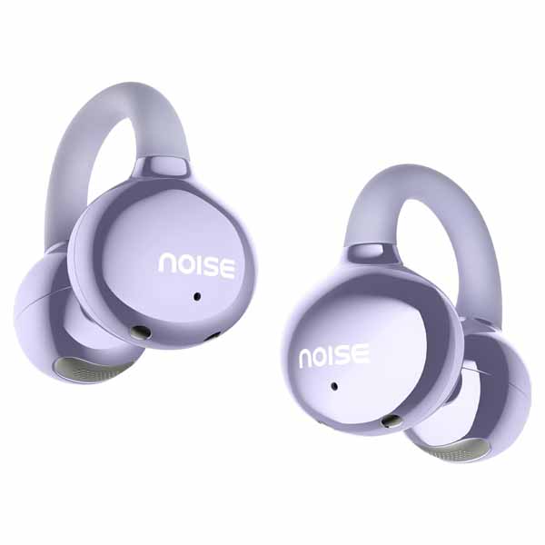 Noise Air Clips Wireless Open TWS Ear Earbuds (Pearl Purple)