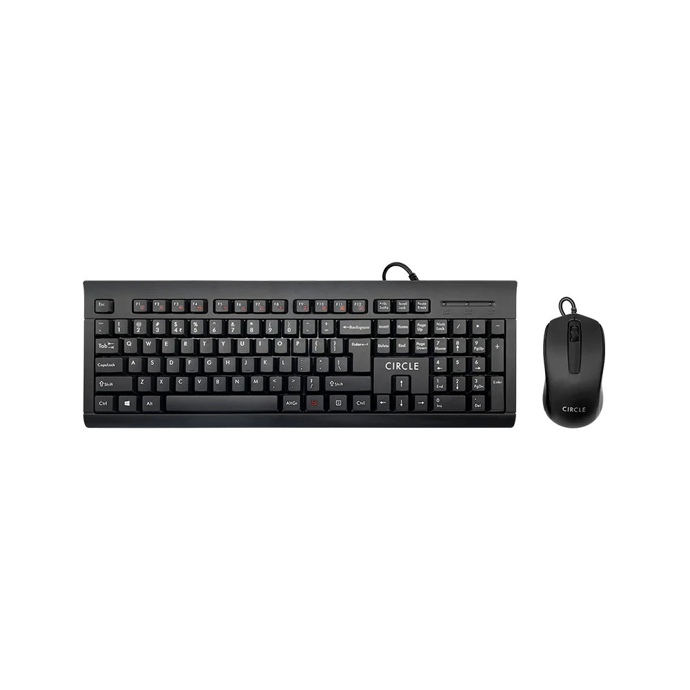 Circle C41 USB Keyboard Combo (Black)
