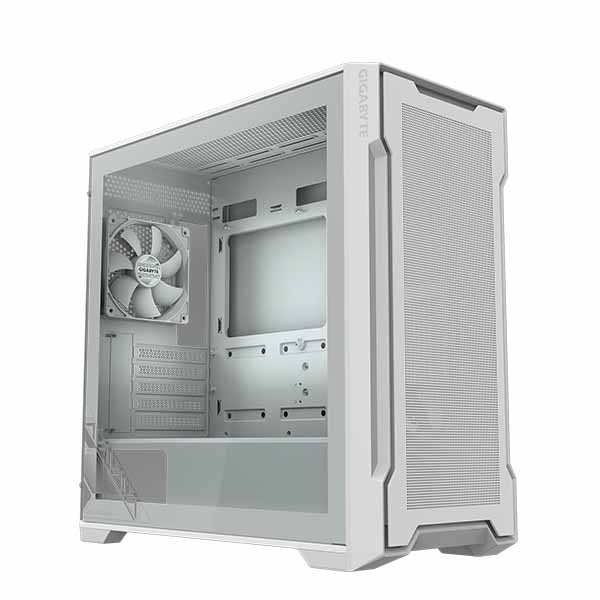 Gigabyte C102 Glass ICE Mid Tower Case (White)