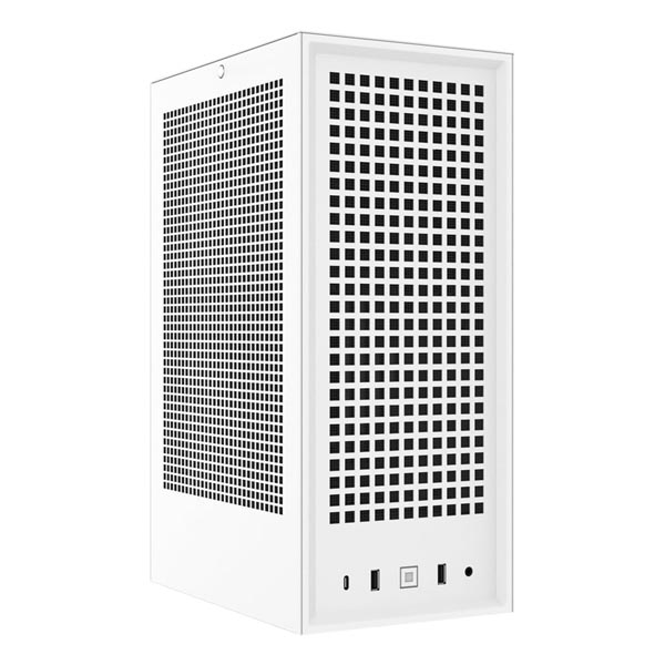 HYTE Revolt 3 Small Form Factor Premium ITX Computer Gaming (Case Only, White)