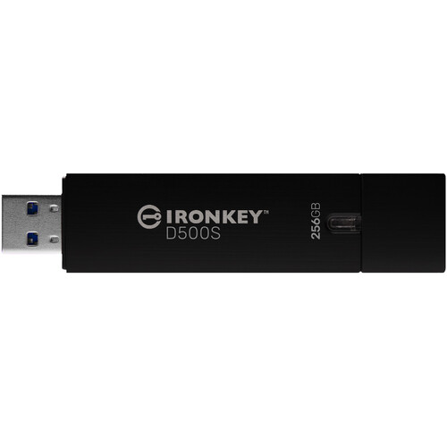 Kingston 256GB IronKey D500S Hardware-Encrypted USB Flash Drive