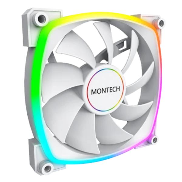 Montech AX140 ARGB 140mm Black PWM Fan (White)