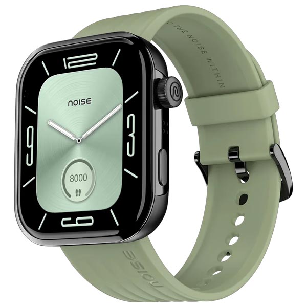 Noise ColorFit Pro 5 1.85" AMOLED Display Smartwatch (Olive Green)