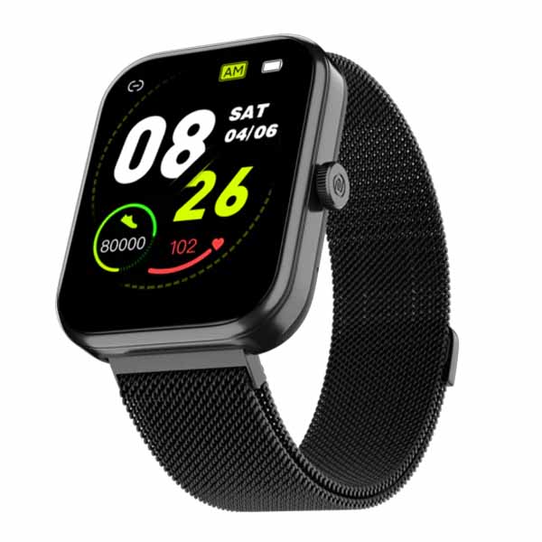Noise Pulse 2 Max 1.85" Display Bluetooth Calling Smart Watch (Elite Black)