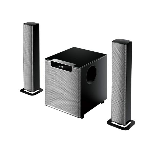Philips Audio MMS2220B 2.1 Speaker 120W Bluetooth Convertible Multimedia Soundbar/Speaker (Black)