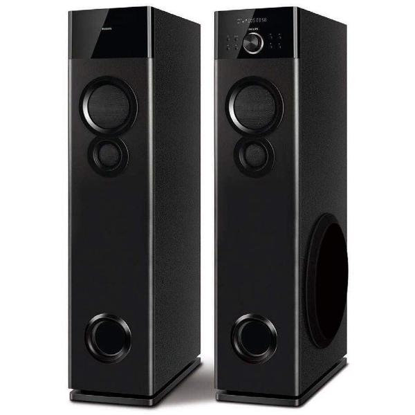 Philips Audio SPA9120B/94 Tower Speakers with Bluetooth