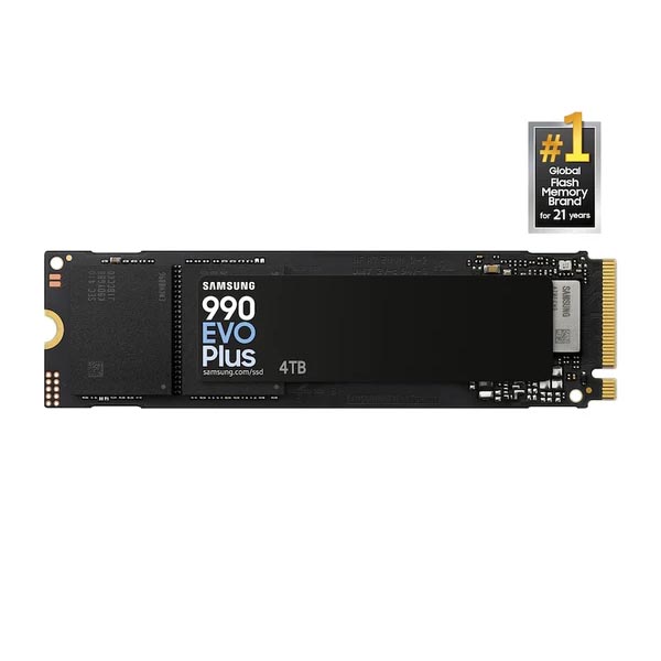 Samsung 990 EVO Plus 4TB M.2 NVMe Gen5 SSD