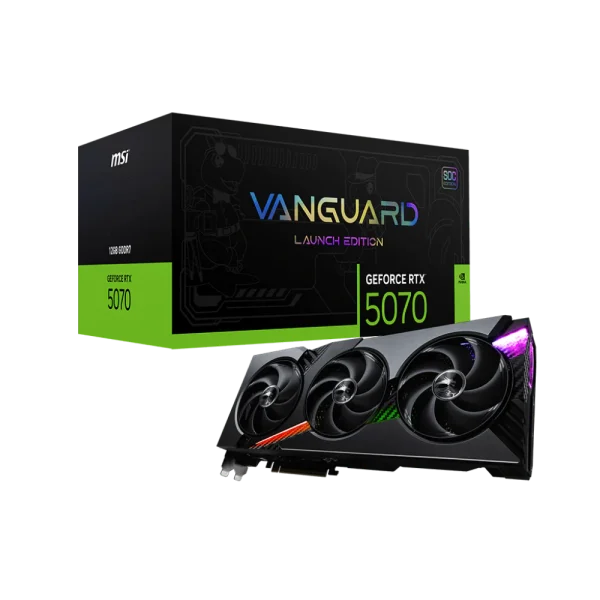 MSI GeForce RTX 5070 Vanguard SOC Launch Edition 12GB Graphic Card