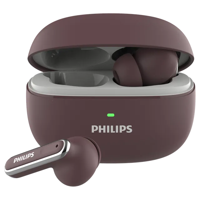 Philips TAT1150RD TWS Earbuds - Red Mahogany