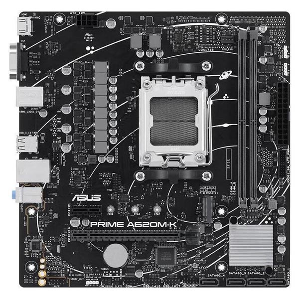 ASUS PRIME A620M-K Micro-ATX Motherboard