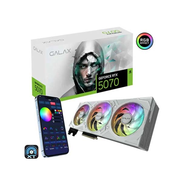 Buy Galax Rtx 5070 EX Gamer 1-Click OC White 12Gb GDDR7 Graphics