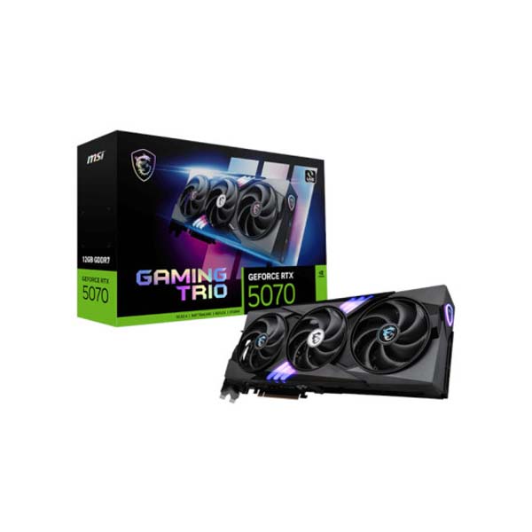 MSI GeForce RTX 5070 Gaming Trio 12GB GDDR7 Graphics Card